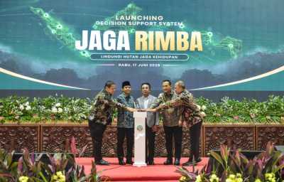 Menteri Kehutanan Luncurkan DSS Jaga Rimba, Cegah Tumpang Tindih Perizinan Melalui Integrasi Data